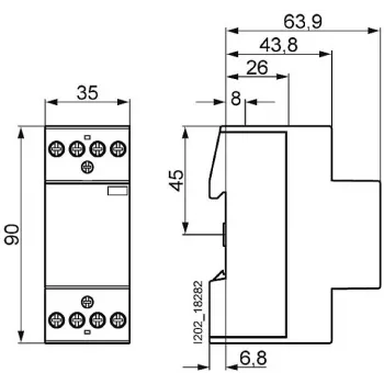 Siemens Ρελέ εγκατάστασης 5TT5830-1 (5TT58301)