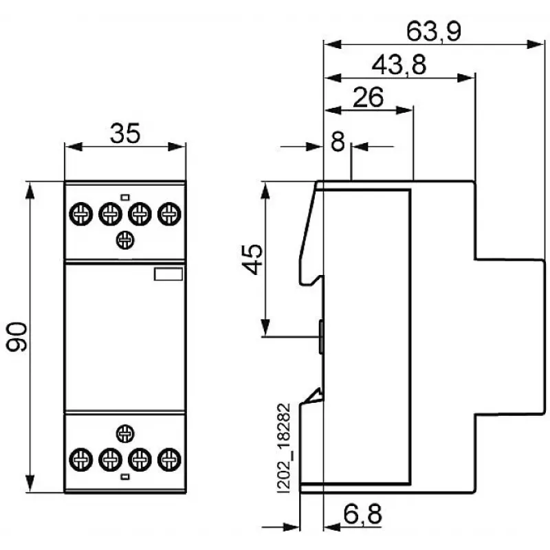 Siemens Ρελέ εγκατάστασης 5TT5830-1 (5TT58301)