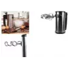 Little Balance Μίξερ χειρός Inox 400, 400 W, ατσάλι, κομψός μαύρος σχεδιασμός με επένδυση ατσαλιού (LB 8460)