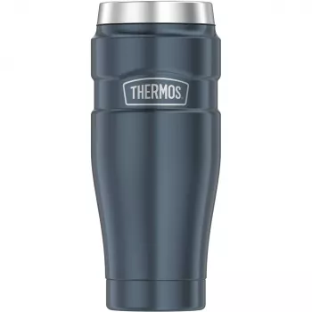 THERMOS STAINLESS KING Θερμός ποτήρι, 0,47 L, Ice Grey, διπλού τοιχώματος ατσάλι, θερμομόνωση κενού, αποσυναρμολογούμενο 4002.336.047