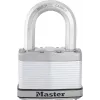Master Lock Excell Λουκέτο από ελασματοποιημένο ατσάλι 52mm με βραχίονα 38mm (M5EURDLF)