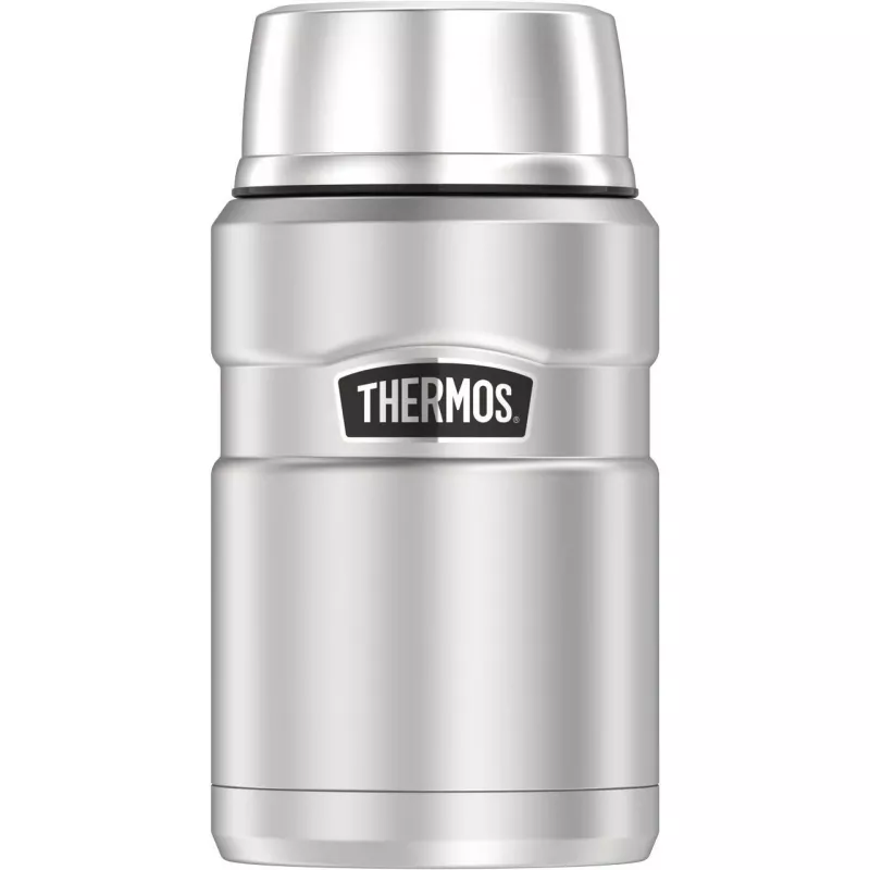 THERMOS STAINLESS KING θερμός δοχείο τροφίμων, 0,71 L, ματ μαύρο 4001.233.071