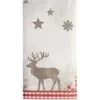PAPSTAR χριστουγεννιάτικο τραπεζομάντιλο X-Mas Deer, υφασμάτινο, Airlaid, 120 x 180 cm, 1 τεμ. (37225)