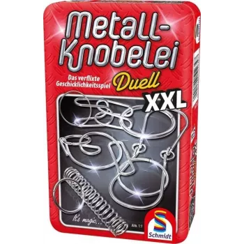 Schmidt Spiele Metal Puzzle Duell XXL - παιχνίδι δεξιοτήτων puzzle ταξιδιωτική έκδοση από 7 ετών