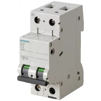 Siemens SENTRON 5SL62067 MCB 2-πολικός C 6A 6kA 230/400V AC