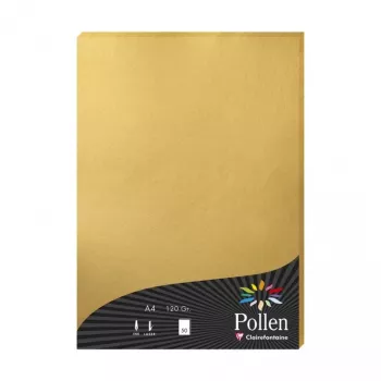 Clairefontaine Pollen A4 Χρυσό Χαρτί 120gsm - 25 Φύλλα 4200C
