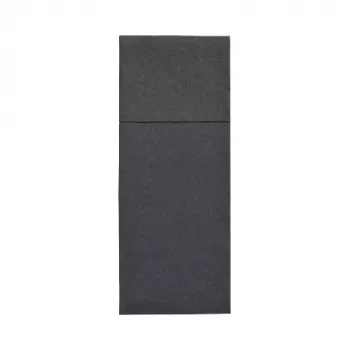PAPSTAR Royal Collection Θήκη Πετσέτας-Μαχαιροπίρουνων, Μαύρο, Premium-Tissue, 40 x 40 cm, 1 τεμ. 37336
