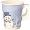 PAPSTAR 50 ποτήρια μιας χρήσης Snowtime 0,2 l (89845)
