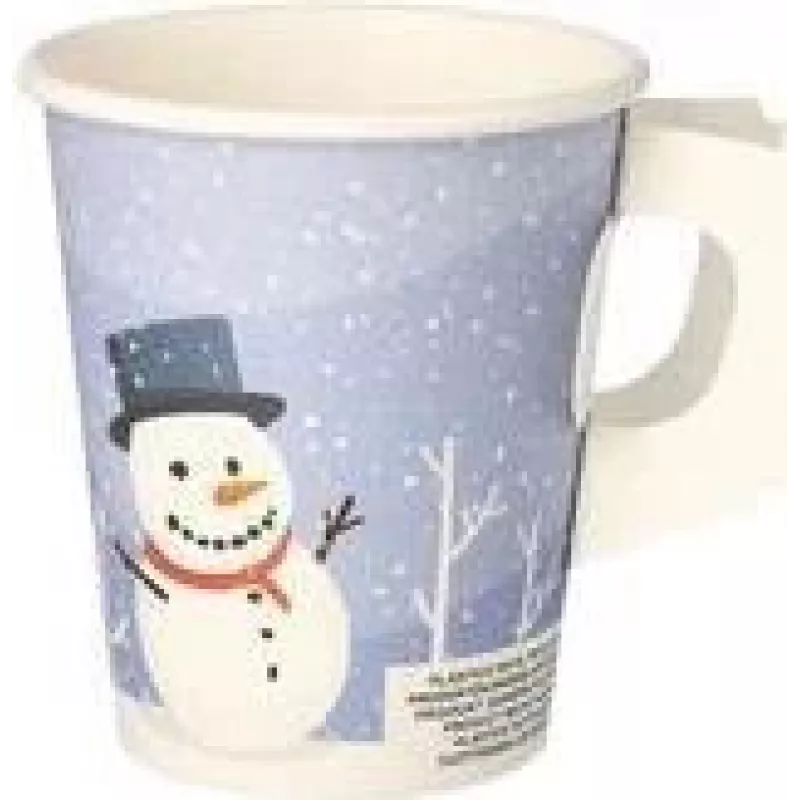 PAPSTAR 50 ποτήρια μιας χρήσης Snowtime 0,2 l (89845)