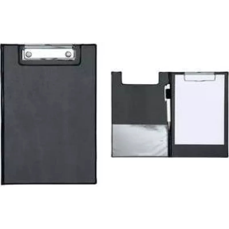 MAUL ντοσιέ με κλιπ και επένδυση PVC, DIN A5, μαύρο 2339390