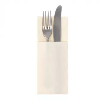 PAPSTAR Royal Collection θήκη πετσέτας, σαμπάνια, υφασμάτινο Premium-Tissue, 3 φύλλων, 40 x 40 cm ανοιγμένο, 50 τεμ. 37328