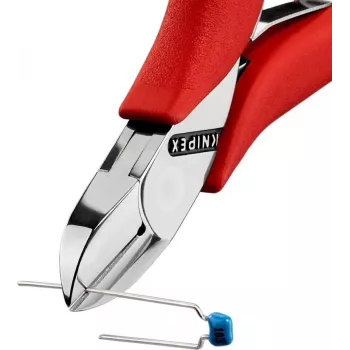 KNIPEX 77 01 115 Electronic Super Knips® πλαϊνός κόφτης, VDE-μονωμένος, 115 mm