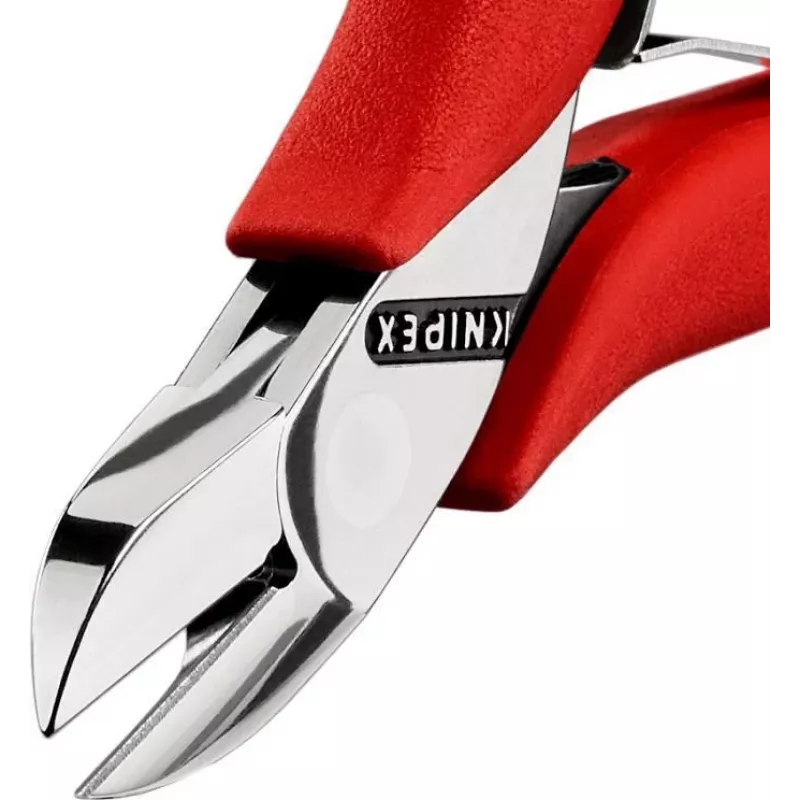 KNIPEX 77 01 115 Electronic Super Knips® πλαϊνός κόφτης, VDE-μονωμένος, 115 mm