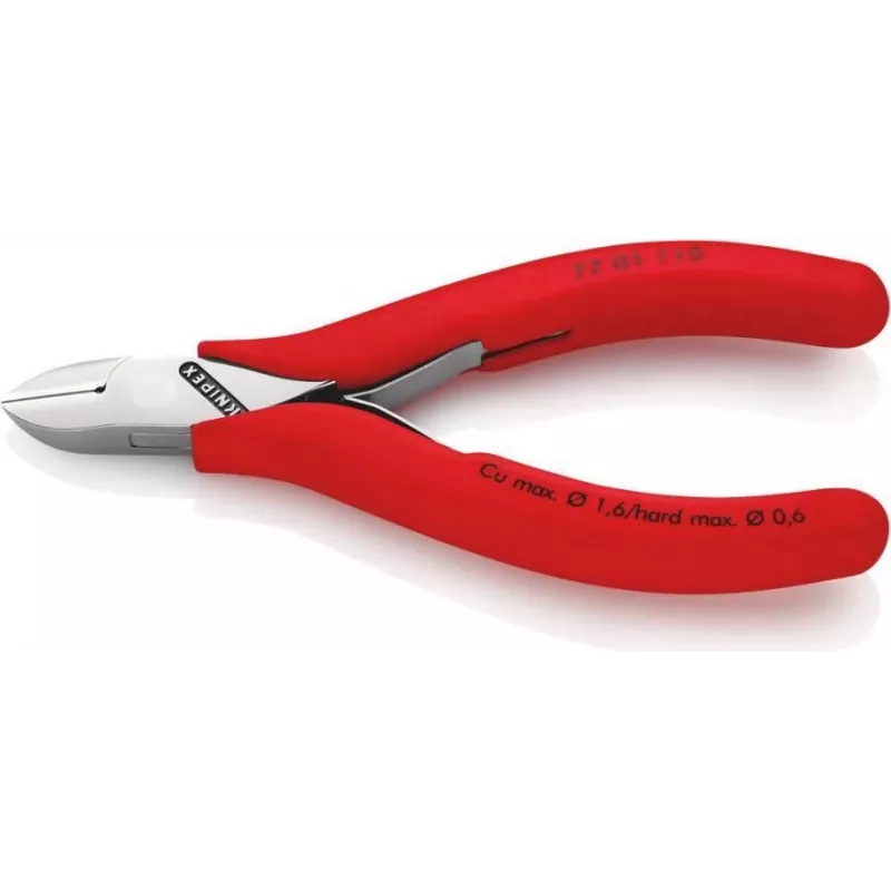 KNIPEX 77 01 115 Electronic Super Knips® πλαϊνός κόφτης, VDE-μονωμένος, 115 mm