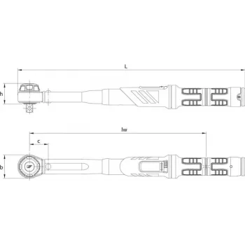 GEDORE DREMASTER K 1/2 inch Ροπόκλειδο, 60-300 Nm (2641259)