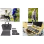 SIGEL BAB11 Desk Sharing Bag Classic L, σκούρο γκρι, σετ 5 τεμ.