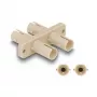 PAPSTAR Καπάκι για δοχείο τροφίμων, 90 mm, CPLA, λευκό, 50 τεμ. (87935)