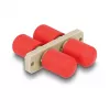 PAPSTAR Καπάκι για δοχείο τροφίμων, 90 mm, CPLA, λευκό, 50 τεμ. (87935)