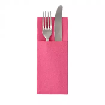 PAPSTAR ROYAL Collection Θήκη πετσέτας, φούξια, premium tissue σαν ύφασμα, 40 x 40 cm, 50 τεμ. (37331)