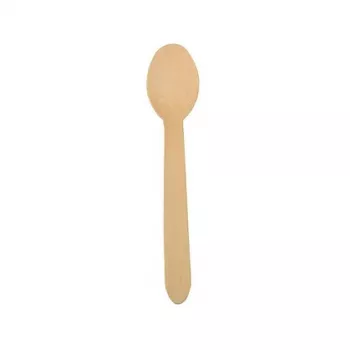 PAPSTAR pure Ξύλινα κουτάλια, 157 mm, ξύλο σημύδας, φυσικό ανοιχτό, 500 τεμ., βιοδιασπώμενα 86941