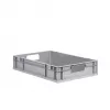 allit ProfiPlus EuroEco O612 Γκρι Eurobox 600x400x120 mm, 24 L, PP, Ανοιχτές λαβές, Στοιβαζόμενο 456809