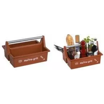 allit McPlus Carry Maître-grill Τσάντα μεταφοράς Καφέ 8500908001