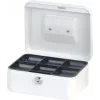 MAUL Μεταλλικό κουτί χρημάτων Λευκό 200x170x90 mm από ατσάλι με κλειδαριά κυλίνδρου και 2 κλειδιά 56102-02