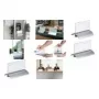 DURABLE PRESENTER DE LUXE Επιτραπέζια πινακίδα ονόματος A4 οριζόντια 105x297 mm, διαφανής 820319
