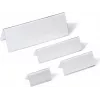 DURABLE Επιτραπέζια πινακίδα ονόματος, πλαίσιο ακρυλικό 61/122x150 mm, 10 τεμ. 803319