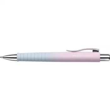 Faber-Castell Poly Ball Urban Στυλό διαρκείας, Blushing Sky, μπλε μελάνι, 0,6 mm XB, αντιολισθητική λαβή 241131