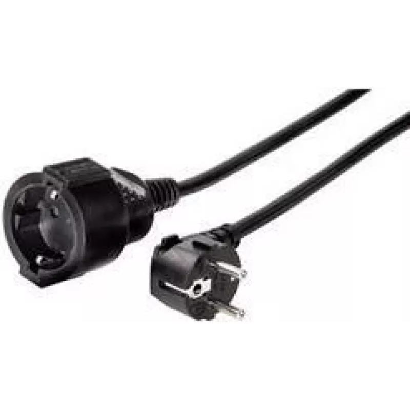 e+p SV 32 Καλώδιο επέκτασης 3m μαύρο Schuko 1 πρίζα 16A