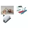 DURABLE TABFIX® Αυτοκόλλητα ευρετήρια 200x10 mm, διαφανή, 5 τεμ. 840219