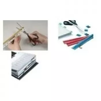 DURABLE TABFIX® Αυτοκόλλητα ευρετήρια 200x10 mm, διαφανή, 5 τεμ. 840219