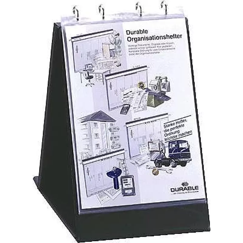 DURABLE Θήκες flipchart A3 οριζόντιας διάταξης, συσκευασία 10 τεμ., διαφανείς Anti-Glare 857719