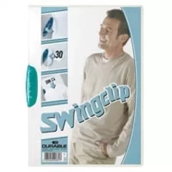 DURABLE SWINGCLIP 30 A4 Κλιπ συγκράτησης διαφανές (συσκευασία 25 τεμ.) 226014