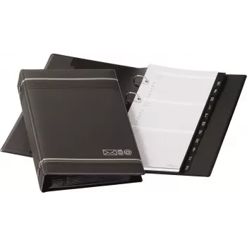 DURABLE TELINDEX Τηλεφωνικός φάκελος 145x255 mm, Μαύρο 237558
