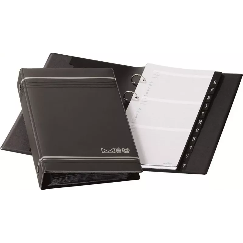 DURABLE TELINDEX Τηλεφωνικός φάκελος 145x255 mm, Μαύρο 237558