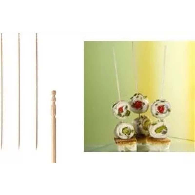 PAPSTAR Ξυλάκια finger food 90 mm Μπαμπού 500 τεμ. (81097)