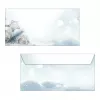 SIGEL Snow Star DL Διακοσμητικό χαρτί 110 x 220 mm 80 g/m² Μπλε/Λευκό DU312