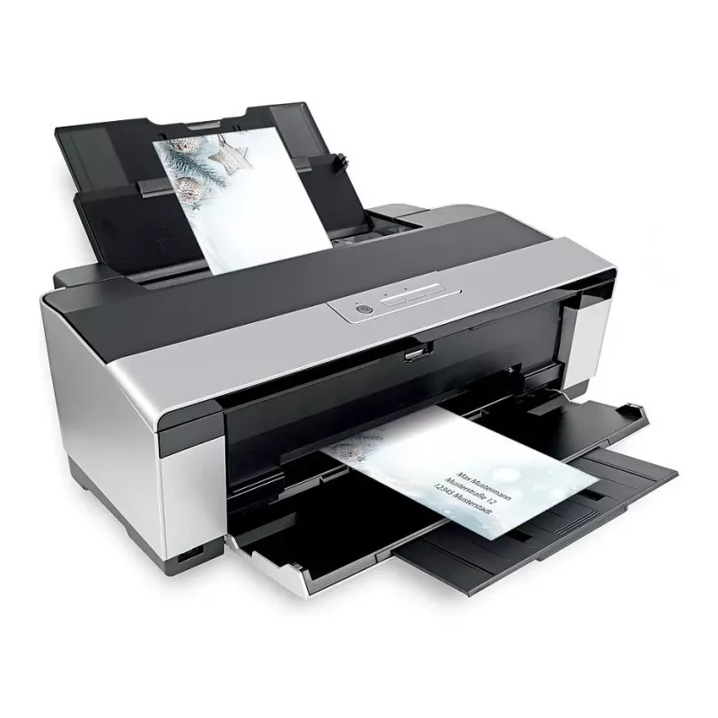SIGEL Snow Star DL Διακοσμητικό χαρτί 110 x 220 mm 80 g/m² Μπλε/Λευκό DU312