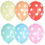 PAPSTAR Dots πολύχρωμα μπαλόνια latex, 29 cm, 100 τεμ. 84525