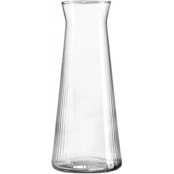 Ritzenhoff & Breker LARA Γυάλινη καράφα 1,0L, ραβδωτό διαφανές γυαλί, πλυντήριο πιάτων 820881