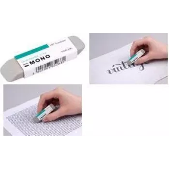 Tombow MONO Sand Γόμα για μελάνι, Γκρι, φυσικό καουτσούκ με μικροσωματίδια άμμου, 1 τεμ. (ES-512B)