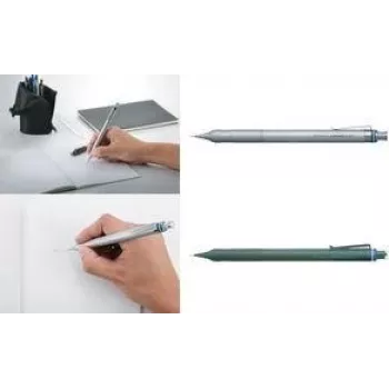 Tombow MONO graph fine Μηχανικό μολύβι 0,5 mm, Ασημί, 4 mm οδηγός SH-MGF04