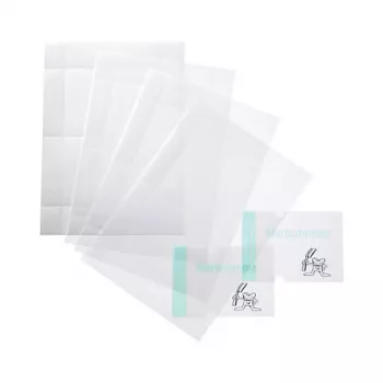 DURABLE CRYSTAL SIGN Ανταλλακτικά φύλλα, 148 x 148 mm, Διαφανές, 10 φύλλα (483219)
