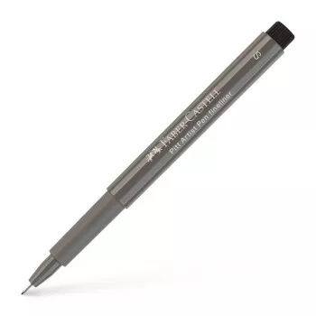 Faber-Castell PITT Artist Pen, Warm Grey IV, πιγμεντοποιημένο μελάνι, μύτη πινέλου, υψηλή αντοχή στο φως, 1 στυλό 167073