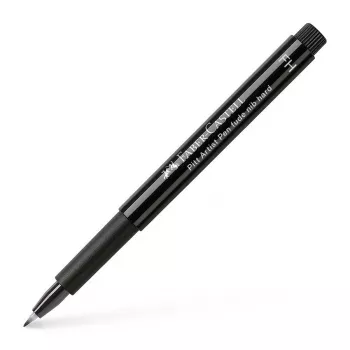 Faber-Castell PITT Artist Pen Fude, μαύρο πιγμεντοποιημένο μελάνι, 1 στυλό 167895