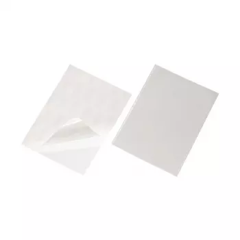 DURABLE POCKETFIX A4 αυτοκόλλητη θήκη, διαφανές, συσκευασία 25 τεμ. 809619