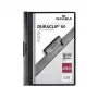 DURABLE DURACLIP 60 A4 κλιπ συγκράτησης μαύρο (συσκευασία 25 τεμ.) 220901