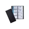 DURABLE VISIFIX® 192 άλμπουμ επαγγελματικών καρτών σε δερμάτινη όψη, μαύρο, 192 κάρτες 240201